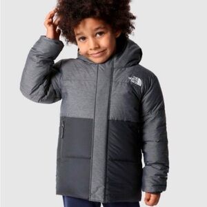 The North Face Charcoal and Black Hooded Jacket